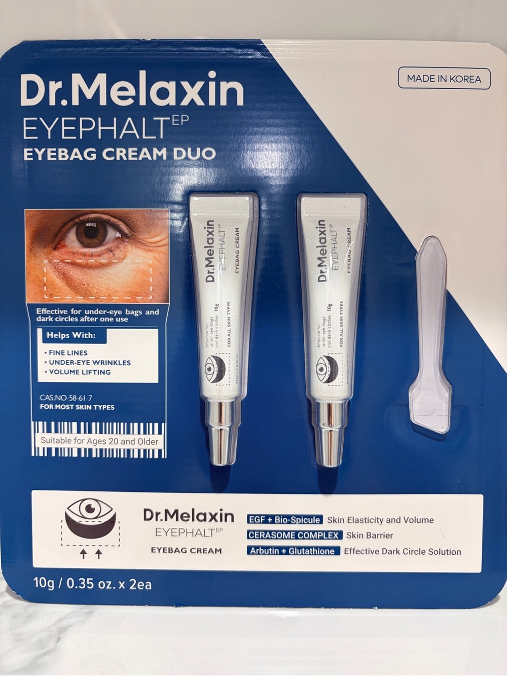 Eyephalt Eyebag Cream Duo - 10g x2ea